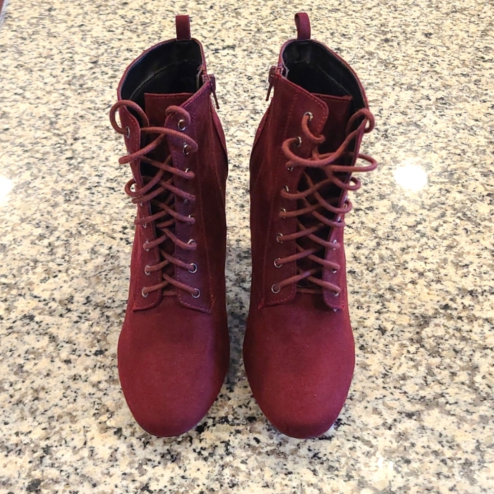 Suede Bootie
